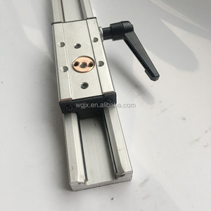 Guía lineal de rodillo de doble eje incorporado SGR de alta precisión, con función de posicionamiento de bloqueo, SGR20N-5UU deslizante - Product Image 1