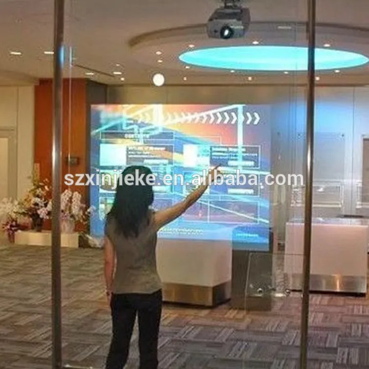 Mivision — vitrine holographique 3d, écran de vitrine, transparent