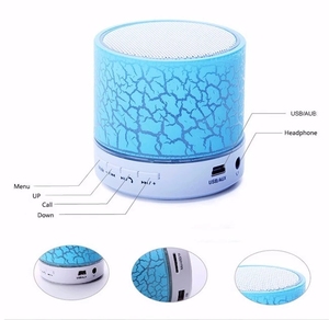 良いプロモーション!かわいいワイヤレスリモートコントロールミュージカル光るLEDミニBluetoothスピーカー吸盤付き