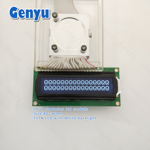 Display LCD nero negativo FSTN 2x16 caratteri Display lcd 16 pin bianco retroilluminazione LED 1602 modulo schermo lcd - Product Image 3