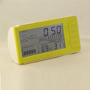 Máy Tính Để Bàn Kỹ Thuật Số Bàn Cạnh Giường Ngủ Báo Động Siêu Âm Trạm Thời Tiết Đồng Hồ - Product Image 2