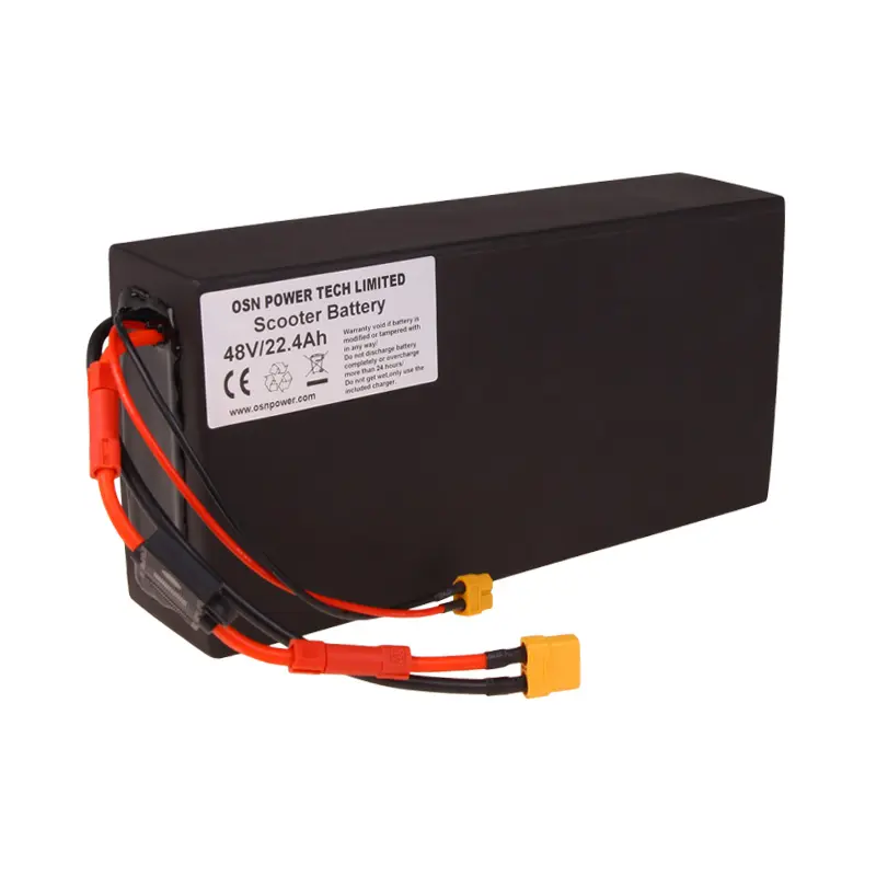 OSN POWER New Design Waterproof Lithium Battery 48v 20Ah Durable 18650 Cells Customized for Electric Scooter Motorbike