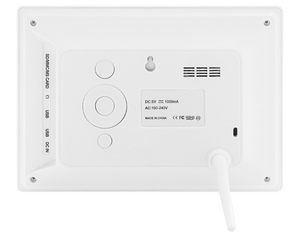 Reproductor de pantalla de publicidad LCD de señalización de medios digital de 7 pulgadas con Sensor de movimiento