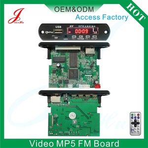 Realplayer Av Usb Sd Tf การ์ด Circuit Board กับวิทยุ Fm, Mp3 Mp4 Mp5 Player Decoder โมดูลเครื่องส่งสัญญาณ Fm - Product Image 2