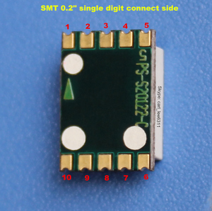 Мини 0,2 дюймов smd СВЕТОДИОД 7-сегментный светодиодный smd дисплей 7-сегментный - Product Image 3