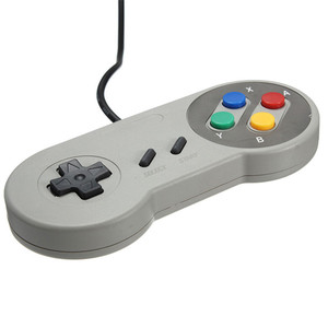 ขายส่ง Retro คลาสสิกปุ่มสี 16 บิตเกมคอนโซลควบคุม Pad Gamepad Joypad สำหรับ SNES คอนโซลระบบ FAST SHIP - Product Image 4