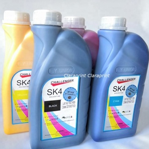 Original ตัวทำละลายหมึก Challenger SK4 ขนาดใหญ่เครื่องพิมพ์อิงค์เจ็ทเครื่องพิมพ์ SPT-1020 SPT-510 35PL Printhead 1000 ml - Product Image 5