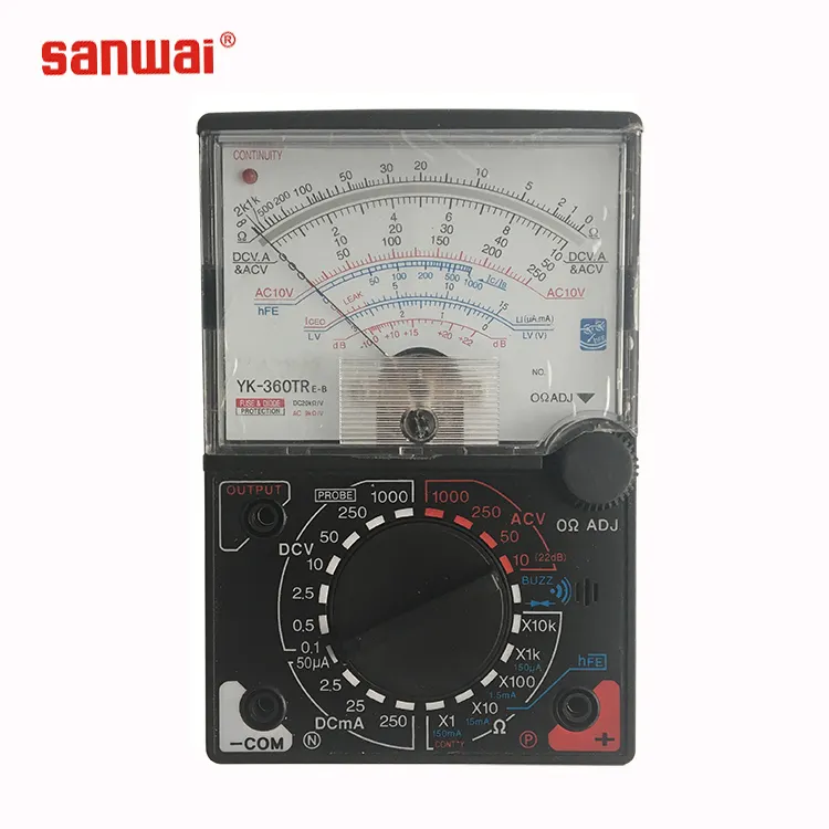 Analog Multimeter YX-360TRE-B สีดำสี