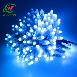RGB LED Pixel Licht LED String 12mm Voll farbe RGB LED Pixel Modul Licht Mit IC DMX512