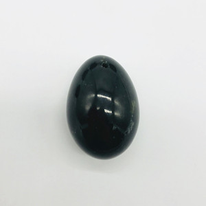 Sertifikalı orta delinmiş doğal nefrit yeşim Yoni yumurta satılık - Product Image 4