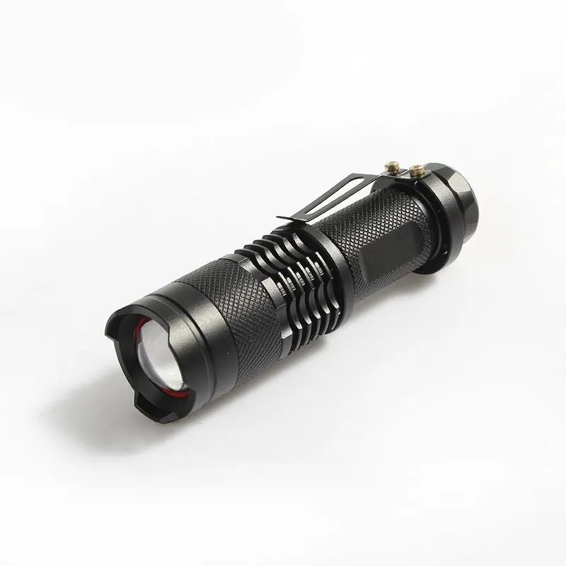Ultra Bright 300 Lumen LED Torch 3 Modes AA 14500 Battery Rechargeable LED Tactical Flashlight