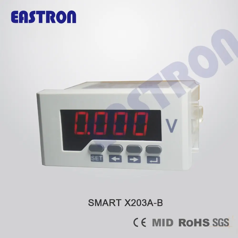 EASTRON स्मार्ट X203 V-B वोल्ट मीटर, डिजिटल मीटर, पैनल मीटर, 96*96,72*72