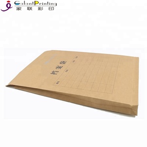 Su misura A4 Riciclata Marrone Kraft Busta di Carta di File Sacchetto del Documento con il Tasto e la Stringa - Product Image 6