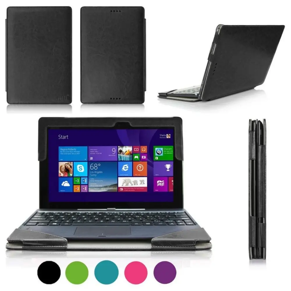 Volledig Gewapende Pu Lederen Tablet Case Voor Asus Transformer Boek T100