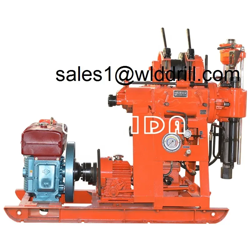 100m 150m 180m 200m mobile borehole water well mine drilling rig for sale