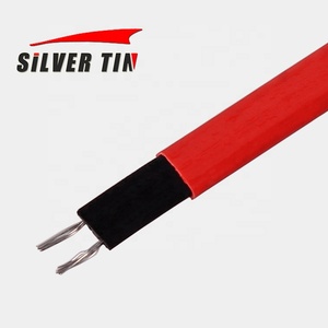 Su Borusu Defrost Kendini Sınırlayan Sıcaklık elektrikli ısıtıcı kablosu 220 V ısıtma kemeri için Çatı Antifriz