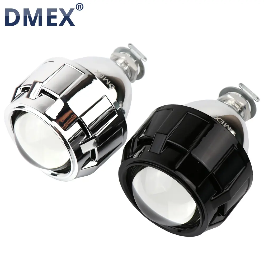 DMEX-proyector HID para bicicleta, WST, 2,5 pulgadas, Mini HID Bi xenón, luz de lente