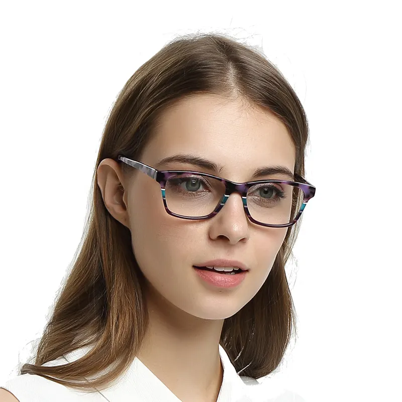 Último diseño, gafas para niñas, tendencias de verano, marco de gafas de acetato de lujo italiano duradero