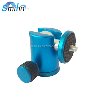 Vít Màu Xanh Nhôm Nặng Nhiệm Vụ Bóng Đầu Gắn 360 Độ Xoay 1/4 M6 Nam Túi Bong Bóng Chân Máy Ảnh 5KG Max GUA - Product Image 4