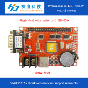 HD-S62 huidu p10-1r outdoor led display module red dot led message board - Product Image 6