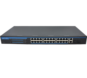 Switch Ethernet 24 porte 10/100M Switch di rete a gestione rapida - Product Image 1