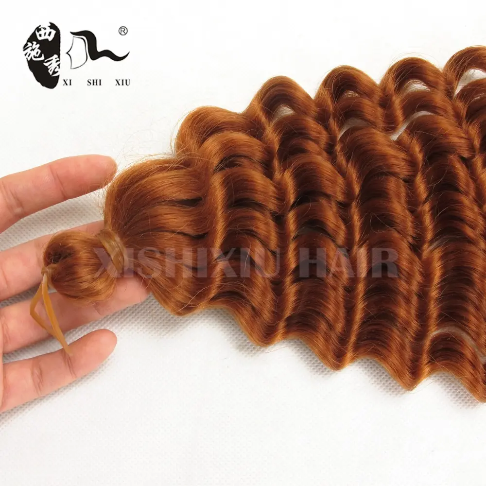 Alibaba Express Freetress Pre-vòng Lặp 3X Sâu Tổng Hợp Afro Twist Braid Cho Afro Quăn Sóng Nước Bện Tóc Nối