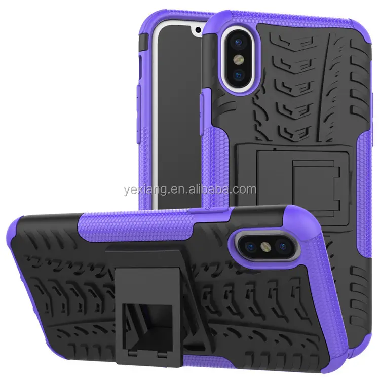 Yexiang PC+TPU Phone Case for iphone X case best friends