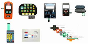 Interruttore a membrana tattile con pulsante singolo in rilievo con connettore - Product Image 3