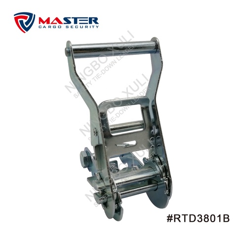 Xuli 35mmx3000kgs Ratchet Buckle Wide Handle for Cargo Lashing RTD3801B