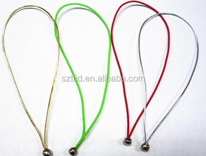 Bucle elástico con extremo de bola/etiqueta colgante, lazos elásticos, lazos elásticos para regalo - Product Image 5