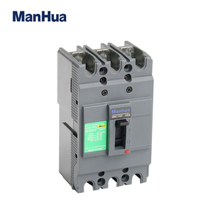 שלב משולש MMC100N 100A אמפר 3P 25KA מתכוונן MCCB אלקטרוני בקר לתקן אוויר מתג AC440V מפסק מקרה יצוק