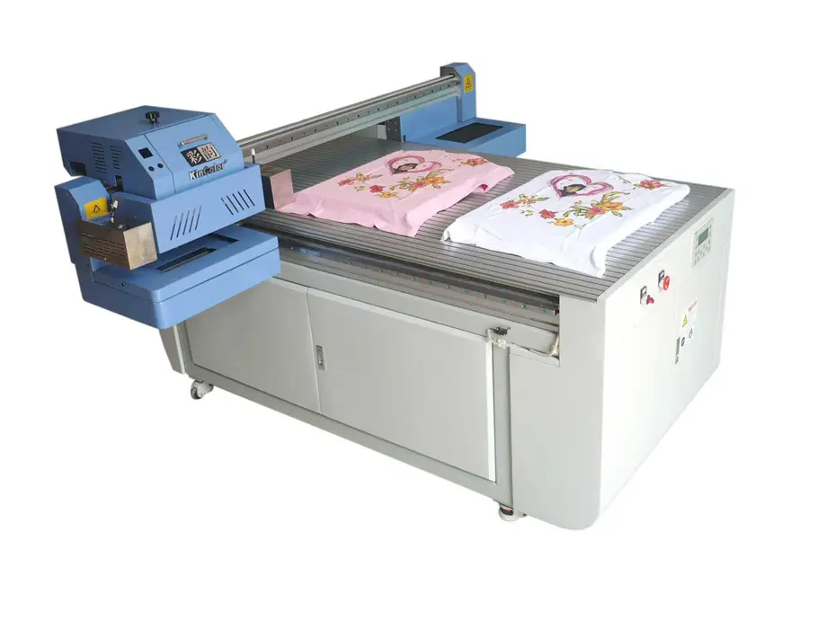 Quality Assured industrial digital textile printer direct to cloth fabric garment textile