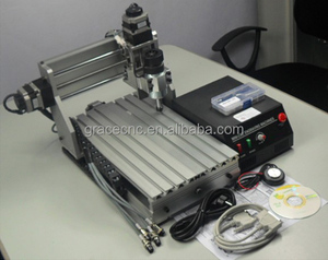 工厂价格标准 3 轴水冷 300w usb 端口迷你爱好小数控路由器 3020 - Product Image 3