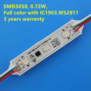 CE ROHS DC12V RGB изменяющий цвет цифровой 2811 Светодиодный модуль для рекламной доски - Product Image 3