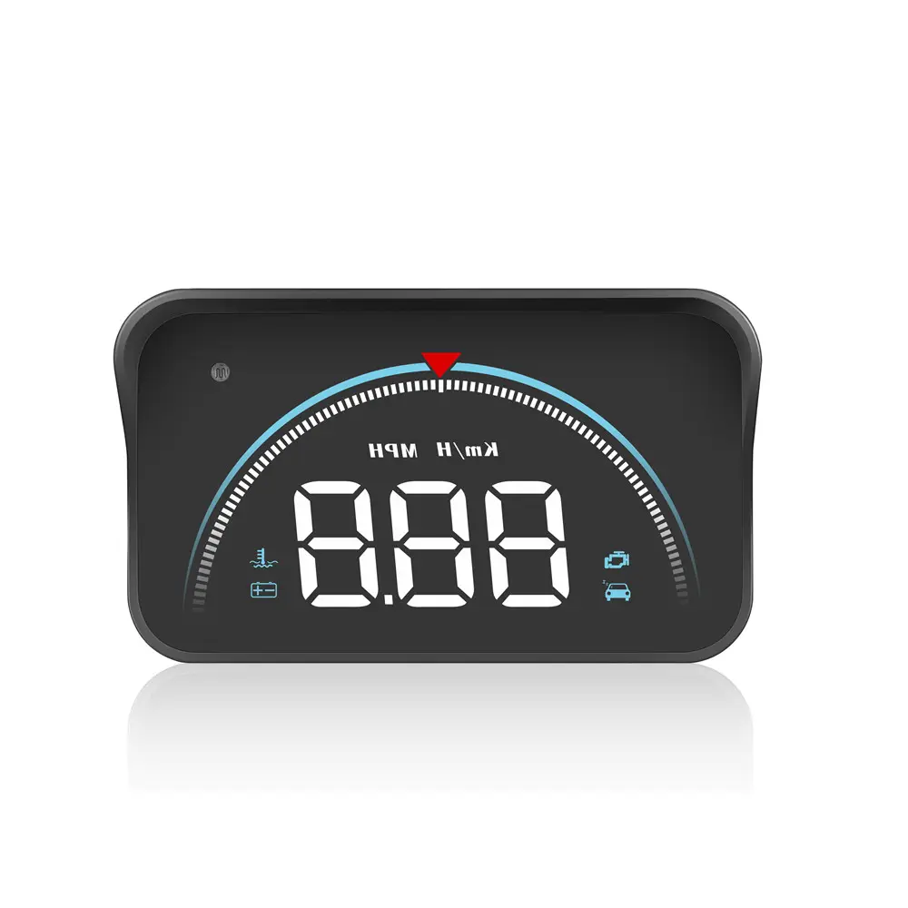 Hot Selling Digital Speedometer M8 Car HUD With Lens Hood Highlighted Car Head Up Display