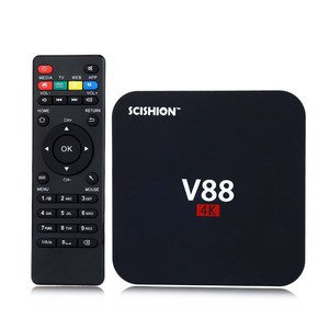 Hot v88 4 K Android 5.1 Smart TV Box Rockchip RK 3229 1 Gam/8 Gam 4 USB Quad Core 1.5 GHZ Media Player SCISHION V88 TV Box - Product Image 1