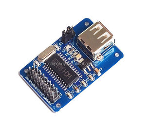 USBインターフェイス通信リーダーアダプター,MCU DSP MPU電子センサーモジュールキット,Ch376s USBモジュール - Product Image 1