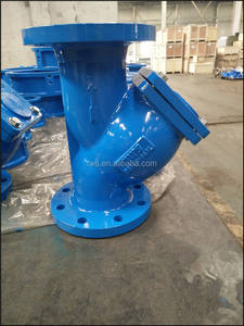 4 אינץ <span class=keywords><strong>DN100</strong></span> PN10 GG25 יצוק ברזל מים שסתום של סין מפעל אוגן סוג Y מסננת - Product Image 4