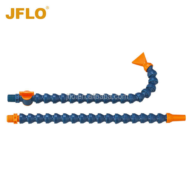 JFLO Plastic Adjustable Coolant Hoses 1/2" Series, for Machine Cooling, Gas Cleaning