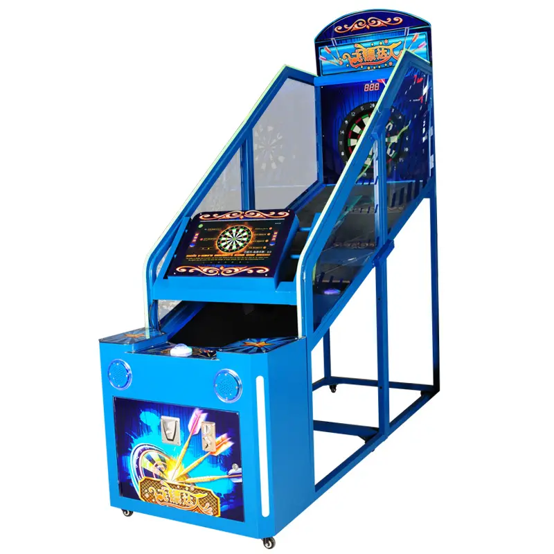 Moeda operado Indoor Sport diversões Arcade eletrônico Soft Dart Board Flight Game Machine à venda