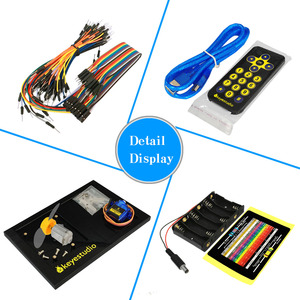 2016 Новый keyestudio Maker обучения комплект для arduinos стартер с UNOR3 1602LCD <span class=keywords><strong>Servo</strong></span> + PDF projet