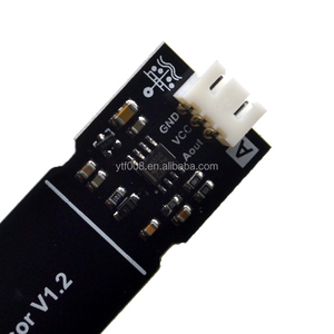 Sensor de humedad de suelo analógico capacitivo, 3,3 ~ 5,5 V, resistente a la corrosión, con interfaz de gravedad de 3 pines, Raspberry PI