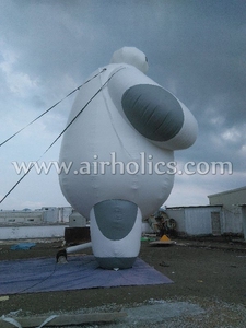 Bán Hot 8 m Lớn Hero 6 Baymax Inflatable Robot PVC Baymax, tùy chỉnh quảng cáo bóng nhà cung cấp trung quốc H3116 - Product Image 3