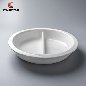 13/15 Inch Ceramic Buffet Food Warmer Buffet Catering Service Ceramic for Buffet <strong>Stove</strong> <strong>Porcelain</strong> Food Warmer Ceramic