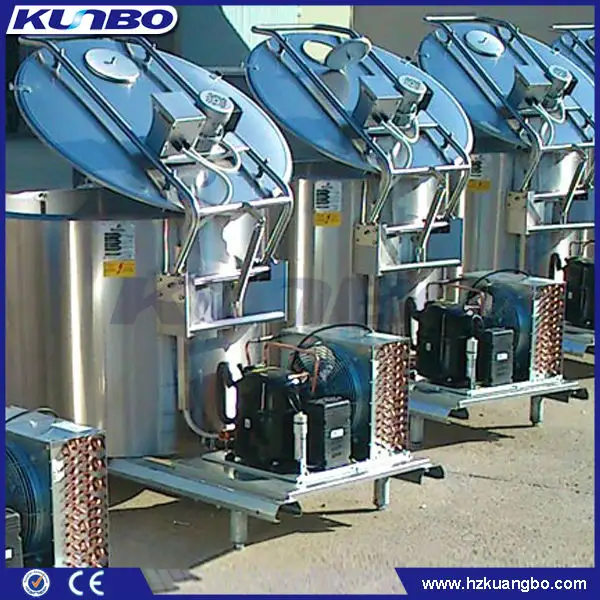 Customized stainless steel milk cooling tank price