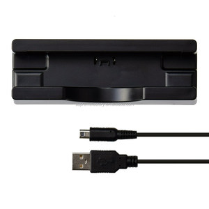 ニンテンドー3DS/新しい3DSXL用の黒い充電器充電ステーションドックスタンド - Product Image 1
