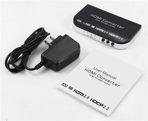 <strong>4Kx2K</strong>@60Hz HDMI 2.0(HDCP2.2) to HDMI Audio Extractor Converter Support ARC PASS/2.0CH/5.1CH Optical - Product Image 2