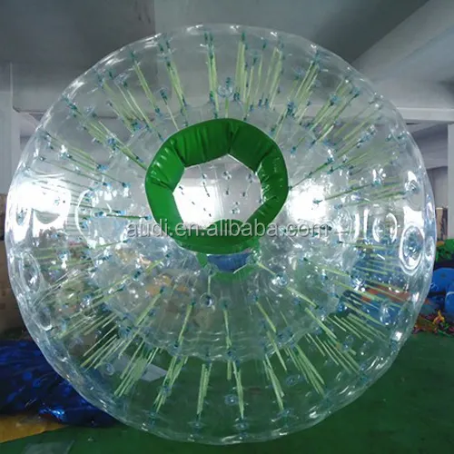 グリーンの最高品質の水インフレータブルゾーブウォーキングクリアボール