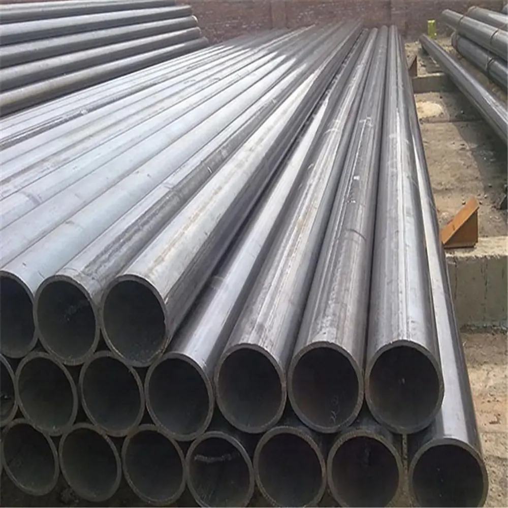 1/2''-12'' steam pipeline gas pipe ERW steel pipe round pipe price