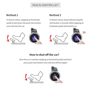 DC12V Long <strong>Button</strong> Keyless Go <strong>Push</strong> <strong>Start</strong> Stop <strong>Button</strong>